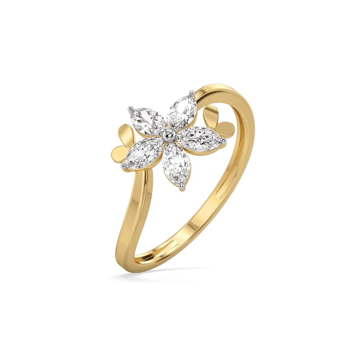 Garden of Light Pure Gold Lab Diamond Ring