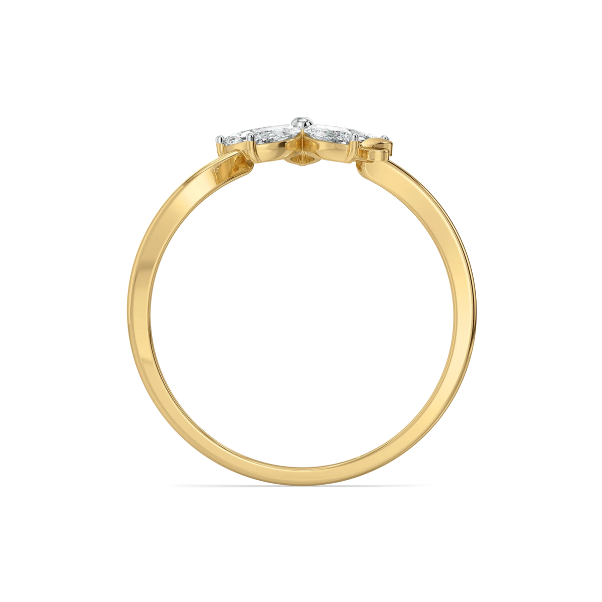 Garden of Light Pure Gold Lab Diamond Ring