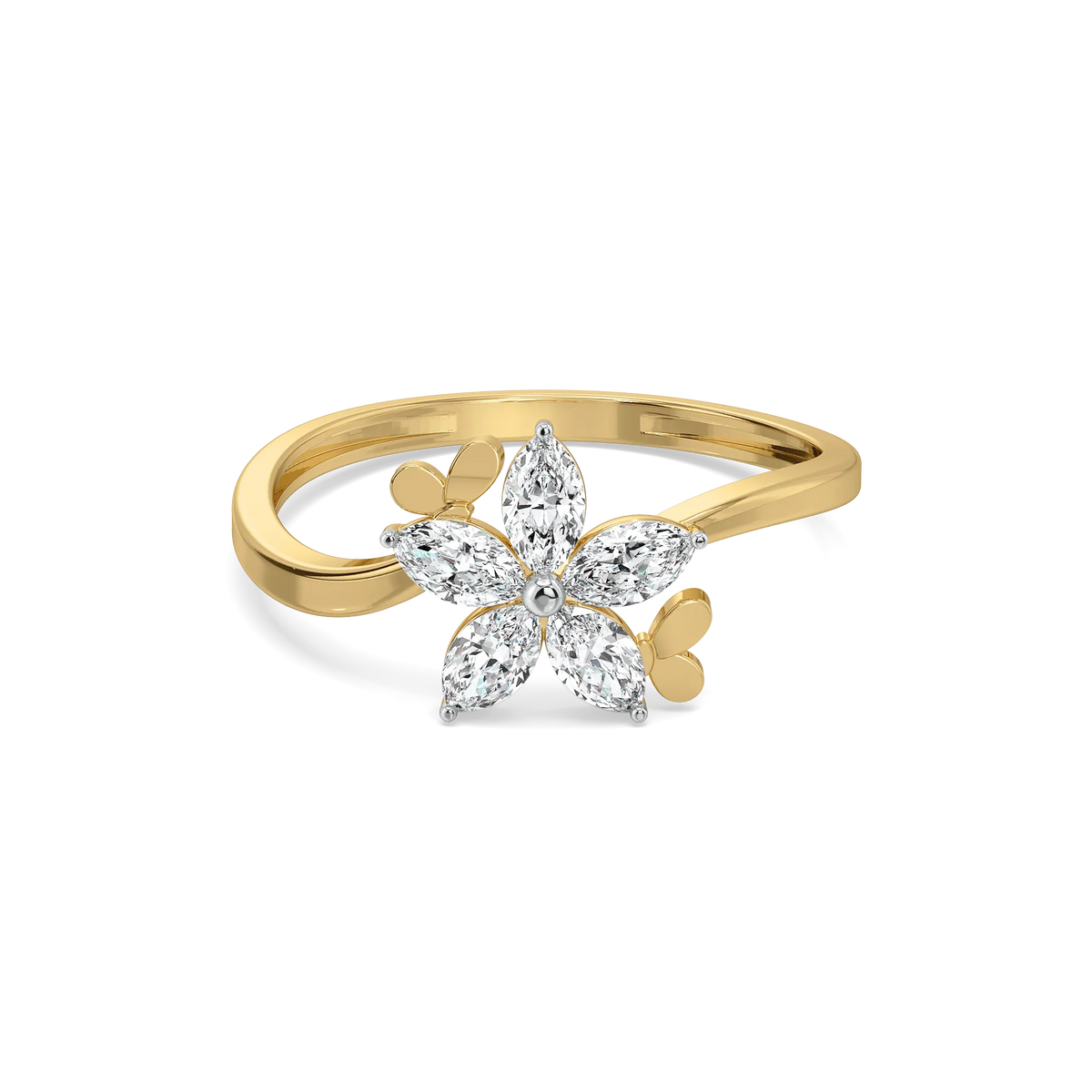 Garden of Light Pure Gold Lab Diamond Ring